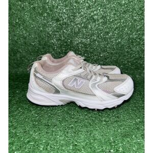 New Balance 530 Pink White Running Shoes Comfort Sneakers Kids Size 2 PZ530GK